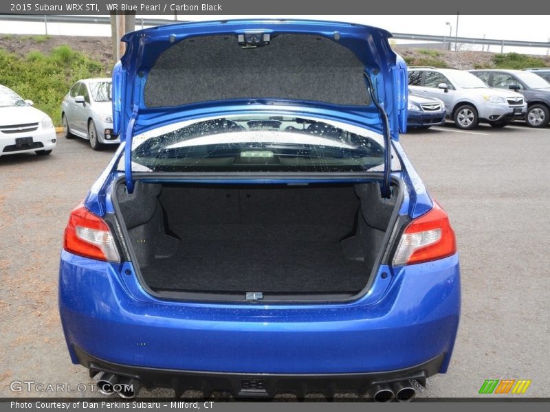 WR Blue Pearl / Carbon Black 2015 Subaru WRX STI