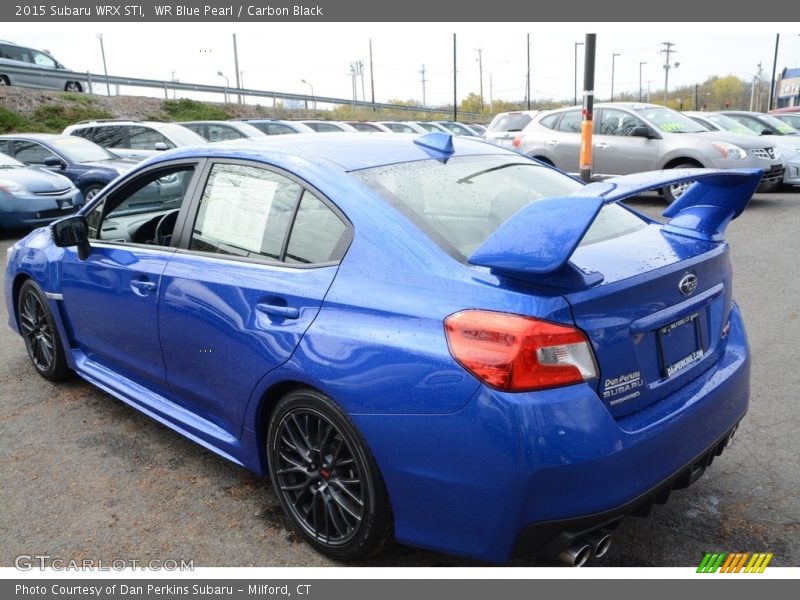 WR Blue Pearl / Carbon Black 2015 Subaru WRX STI