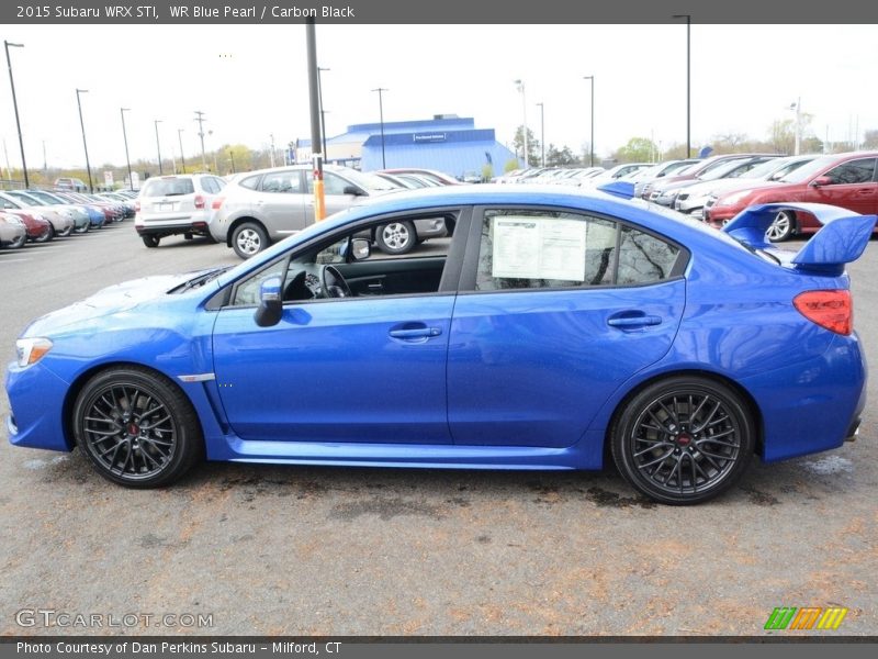 WR Blue Pearl / Carbon Black 2015 Subaru WRX STI