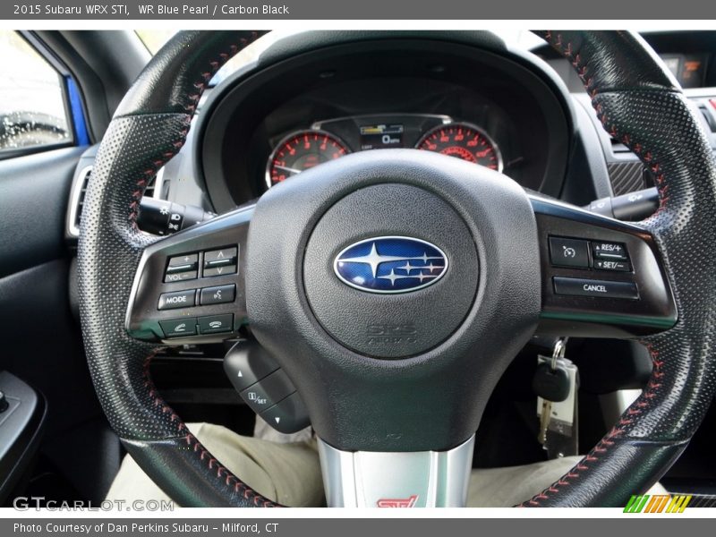 WR Blue Pearl / Carbon Black 2015 Subaru WRX STI