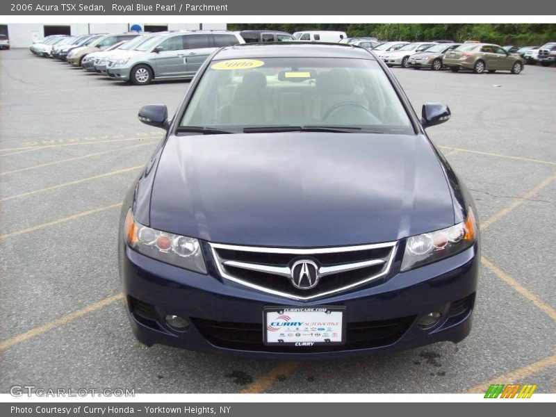 Royal Blue Pearl / Parchment 2006 Acura TSX Sedan