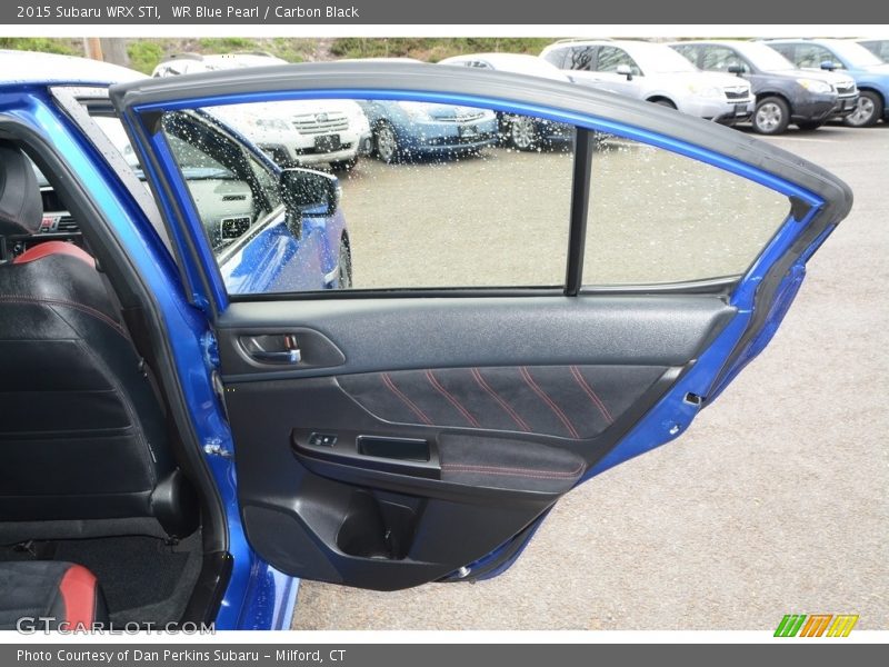 WR Blue Pearl / Carbon Black 2015 Subaru WRX STI