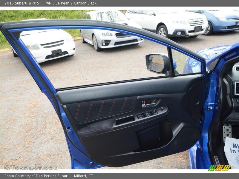 WR Blue Pearl / Carbon Black 2015 Subaru WRX STI
