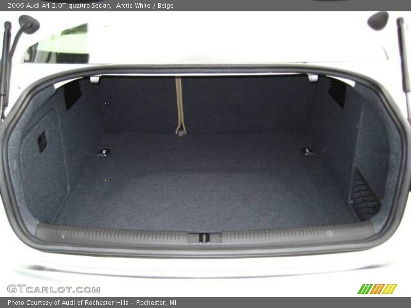 Arctic White / Beige 2006 Audi A4 2.0T quattro Sedan