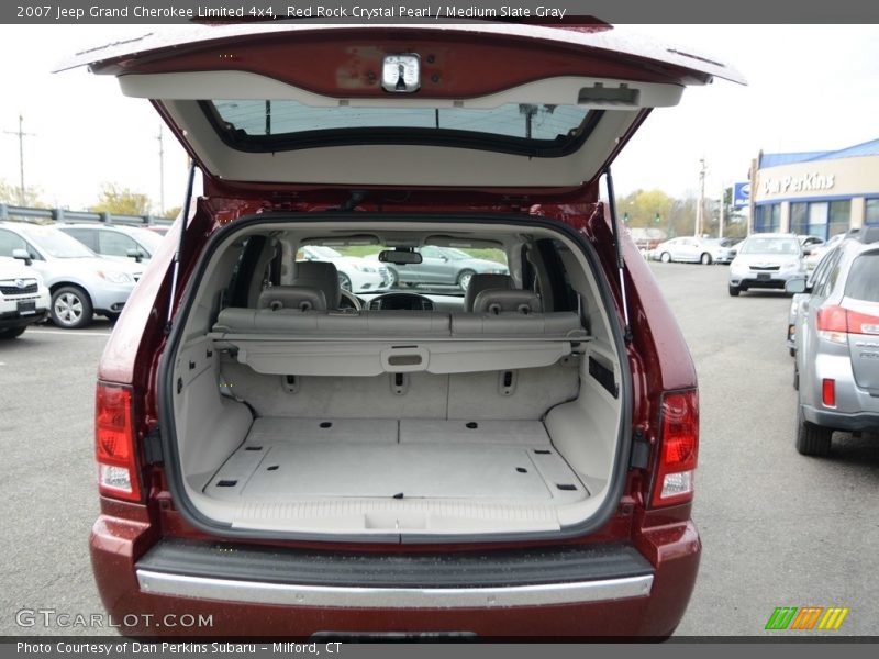 Red Rock Crystal Pearl / Medium Slate Gray 2007 Jeep Grand Cherokee Limited 4x4