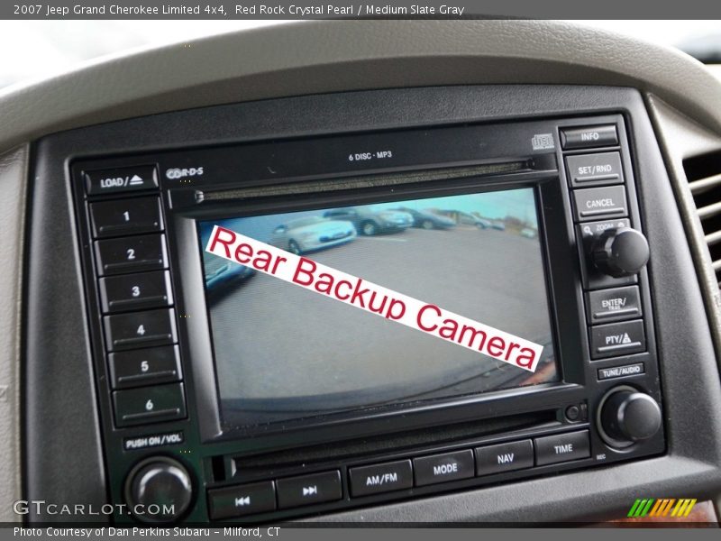 Red Rock Crystal Pearl / Medium Slate Gray 2007 Jeep Grand Cherokee Limited 4x4