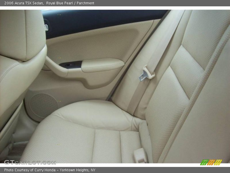 Royal Blue Pearl / Parchment 2006 Acura TSX Sedan