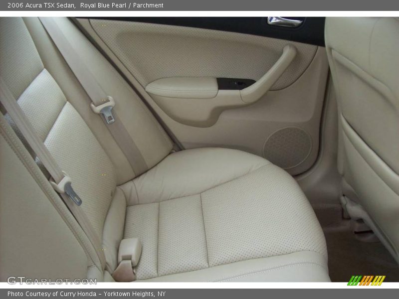 Royal Blue Pearl / Parchment 2006 Acura TSX Sedan