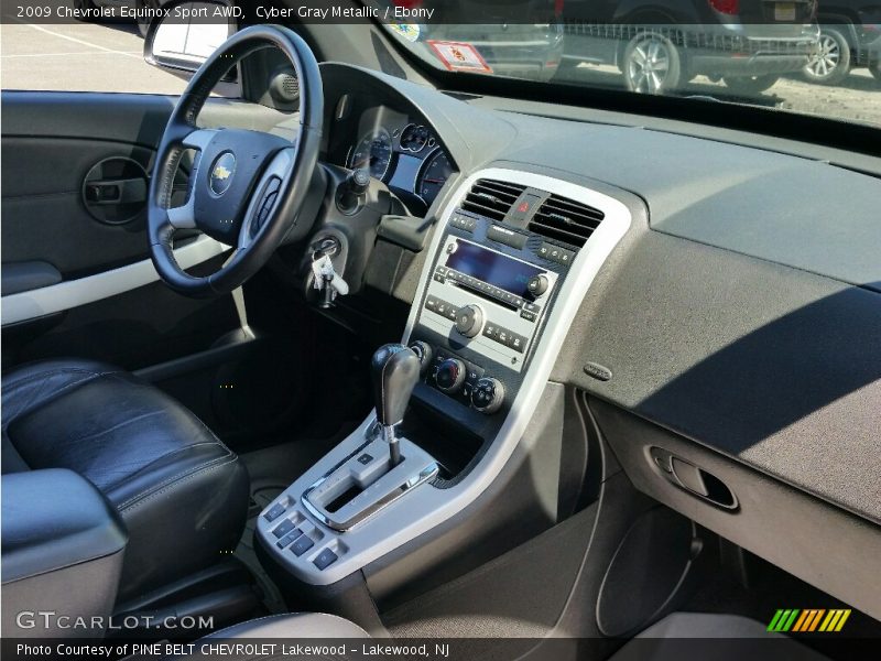 Cyber Gray Metallic / Ebony 2009 Chevrolet Equinox Sport AWD