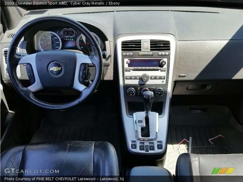 Cyber Gray Metallic / Ebony 2009 Chevrolet Equinox Sport AWD