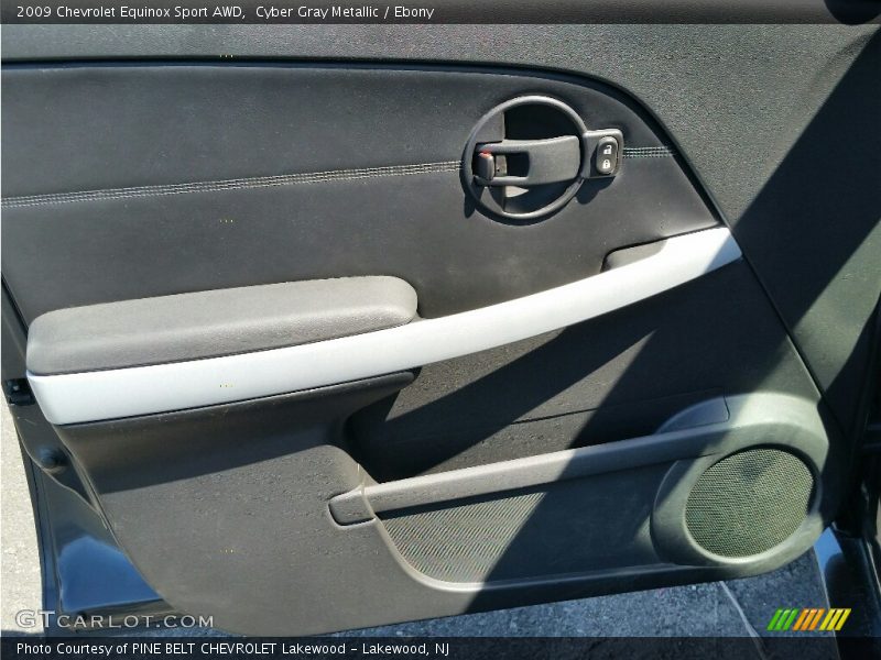 Cyber Gray Metallic / Ebony 2009 Chevrolet Equinox Sport AWD