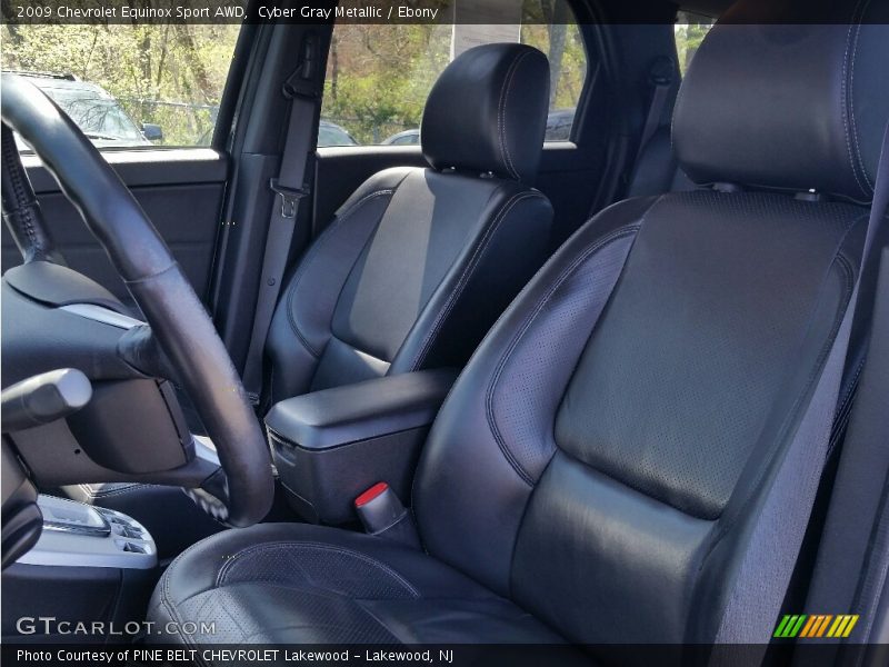 Cyber Gray Metallic / Ebony 2009 Chevrolet Equinox Sport AWD