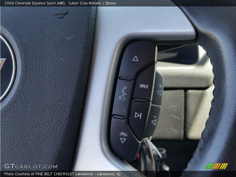 Cyber Gray Metallic / Ebony 2009 Chevrolet Equinox Sport AWD