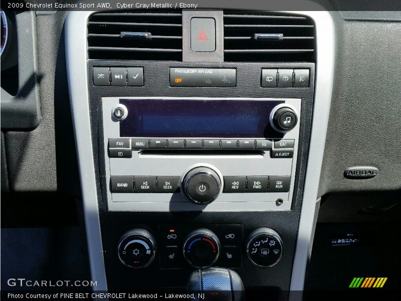 Cyber Gray Metallic / Ebony 2009 Chevrolet Equinox Sport AWD