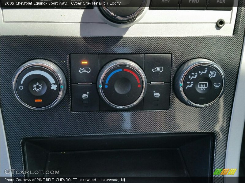 Cyber Gray Metallic / Ebony 2009 Chevrolet Equinox Sport AWD