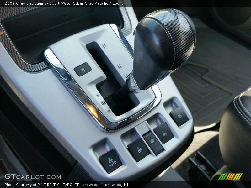 Cyber Gray Metallic / Ebony 2009 Chevrolet Equinox Sport AWD