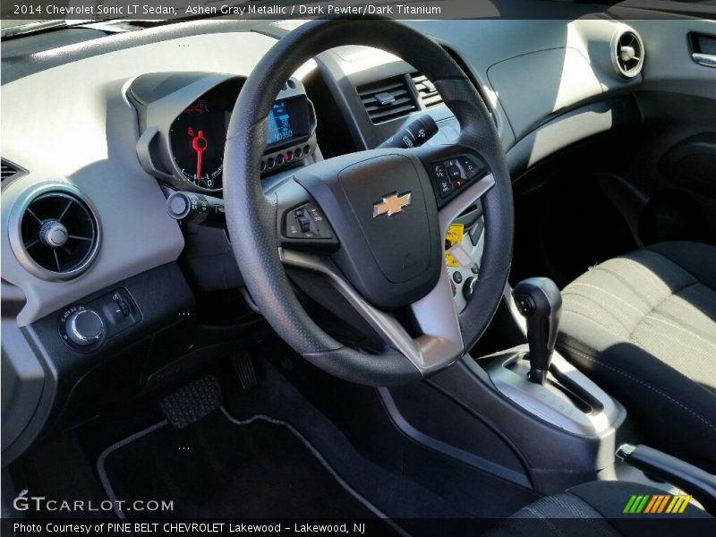 Ashen Gray Metallic / Dark Pewter/Dark Titanium 2014 Chevrolet Sonic LT Sedan