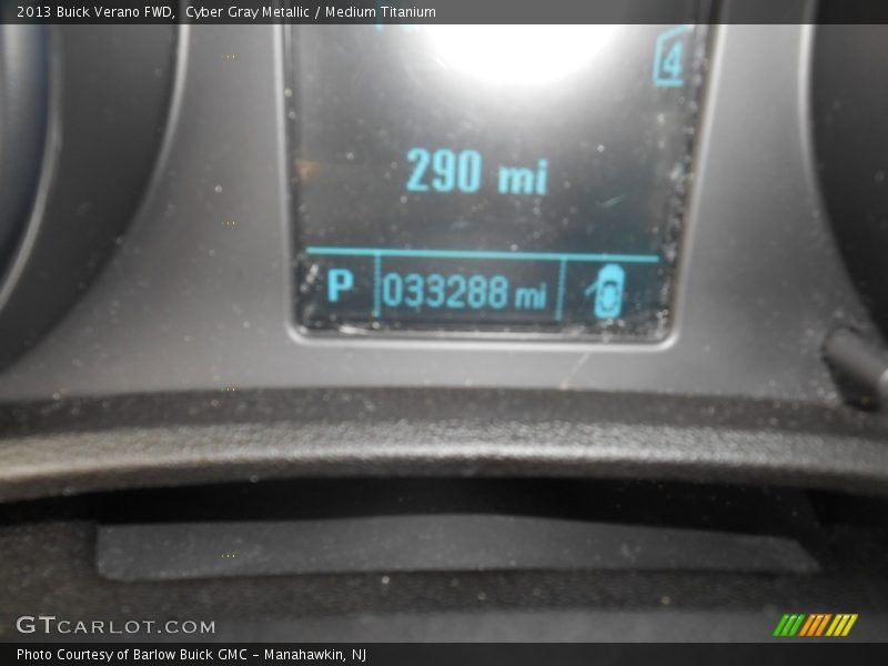 Cyber Gray Metallic / Medium Titanium 2013 Buick Verano FWD