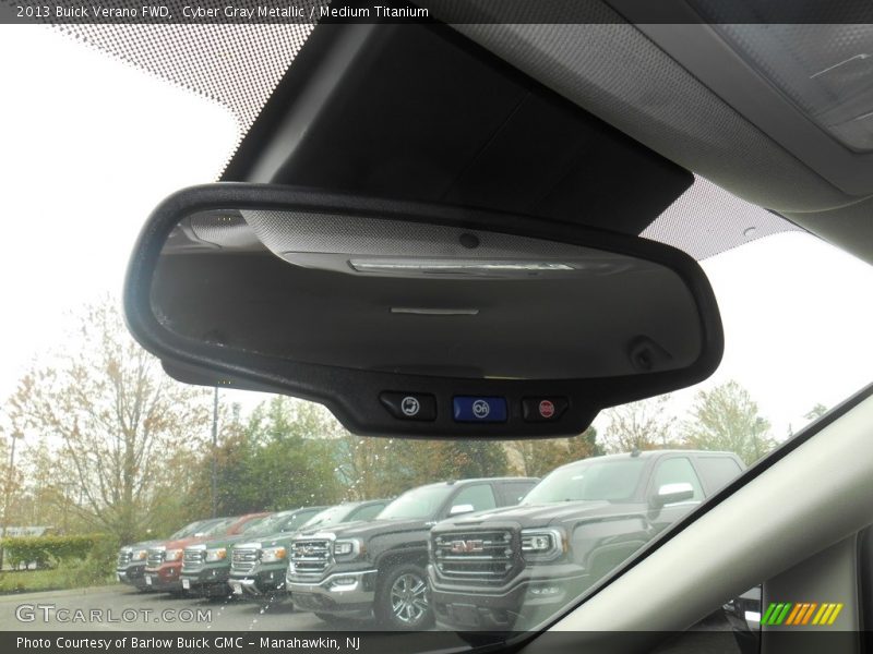 Cyber Gray Metallic / Medium Titanium 2013 Buick Verano FWD