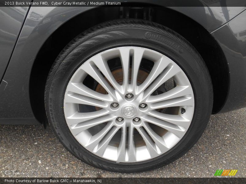 Cyber Gray Metallic / Medium Titanium 2013 Buick Verano FWD