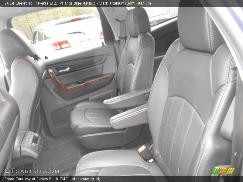 Atlantis Blue Metallic / Dark Titanium/Light Titanium 2014 Chevrolet Traverse LTZ