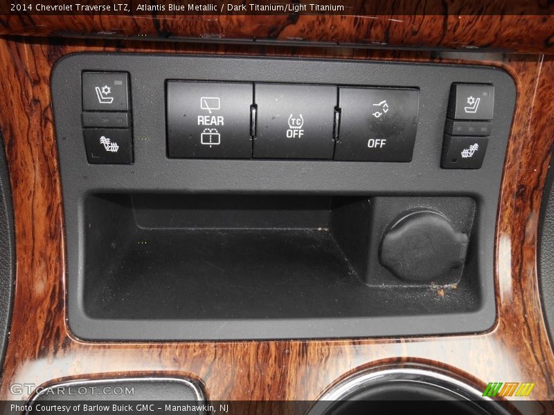 Atlantis Blue Metallic / Dark Titanium/Light Titanium 2014 Chevrolet Traverse LTZ