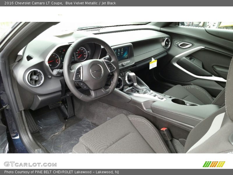 Blue Velvet Metallic / Jet Black 2016 Chevrolet Camaro LT Coupe