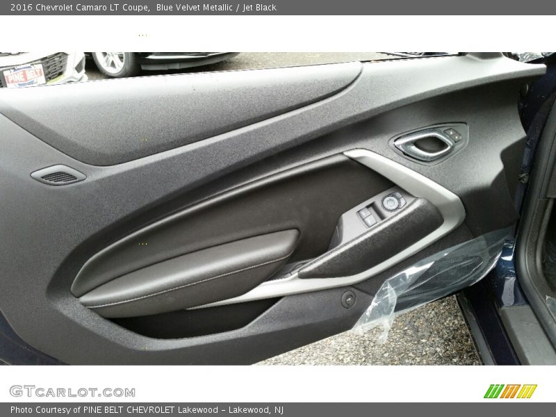 Blue Velvet Metallic / Jet Black 2016 Chevrolet Camaro LT Coupe