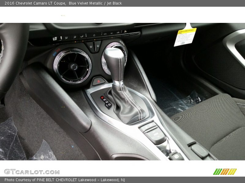Blue Velvet Metallic / Jet Black 2016 Chevrolet Camaro LT Coupe