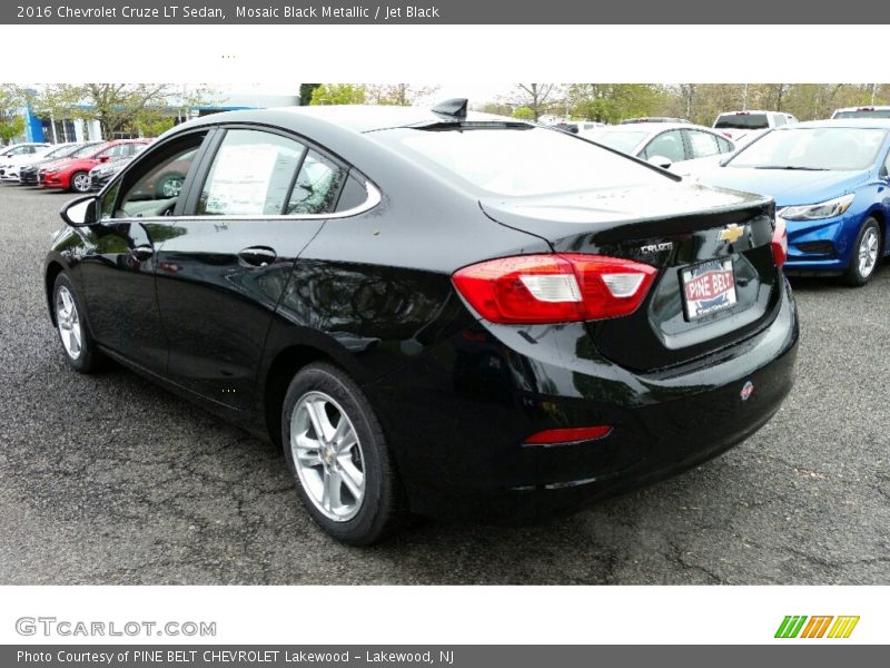 Mosaic Black Metallic / Jet Black 2016 Chevrolet Cruze LT Sedan