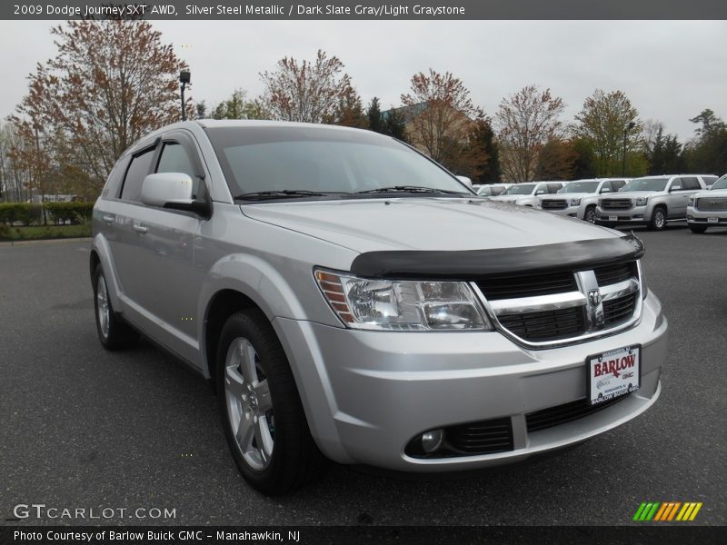 Silver Steel Metallic / Dark Slate Gray/Light Graystone 2009 Dodge Journey SXT AWD