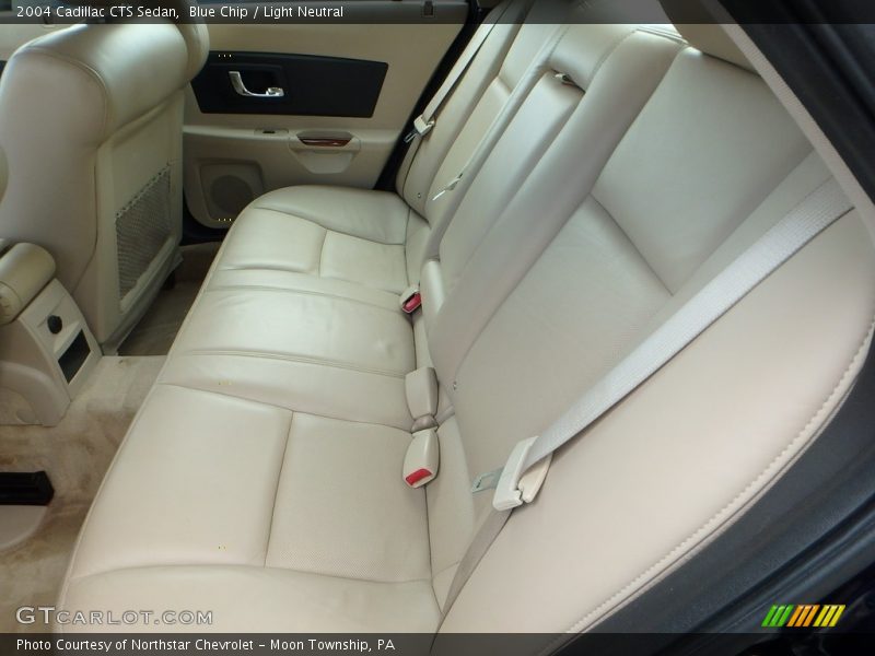 Blue Chip / Light Neutral 2004 Cadillac CTS Sedan
