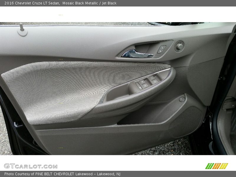 Mosaic Black Metallic / Jet Black 2016 Chevrolet Cruze LT Sedan