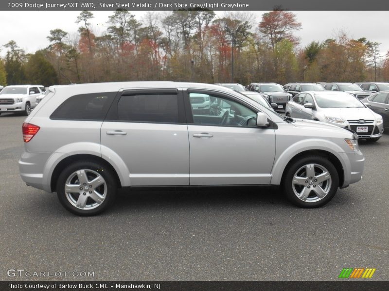 Silver Steel Metallic / Dark Slate Gray/Light Graystone 2009 Dodge Journey SXT AWD