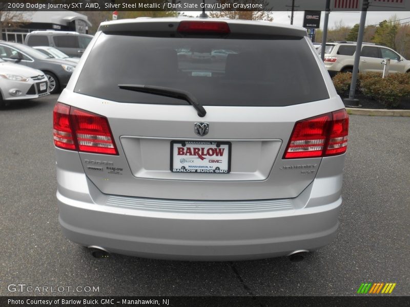 Silver Steel Metallic / Dark Slate Gray/Light Graystone 2009 Dodge Journey SXT AWD