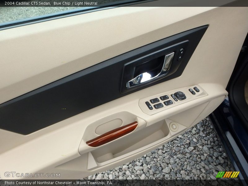Blue Chip / Light Neutral 2004 Cadillac CTS Sedan