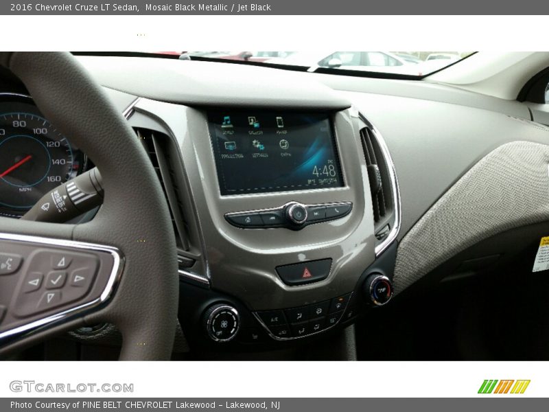 Mosaic Black Metallic / Jet Black 2016 Chevrolet Cruze LT Sedan