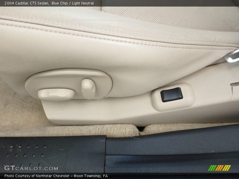 Blue Chip / Light Neutral 2004 Cadillac CTS Sedan