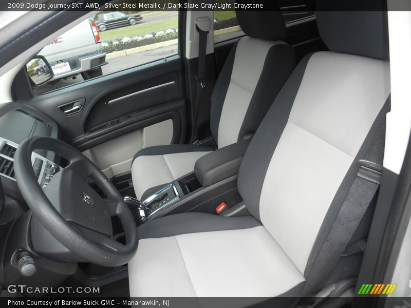 Silver Steel Metallic / Dark Slate Gray/Light Graystone 2009 Dodge Journey SXT AWD