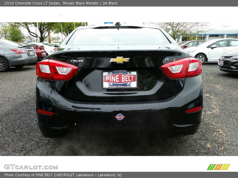 Mosaic Black Metallic / Jet Black 2016 Chevrolet Cruze LT Sedan