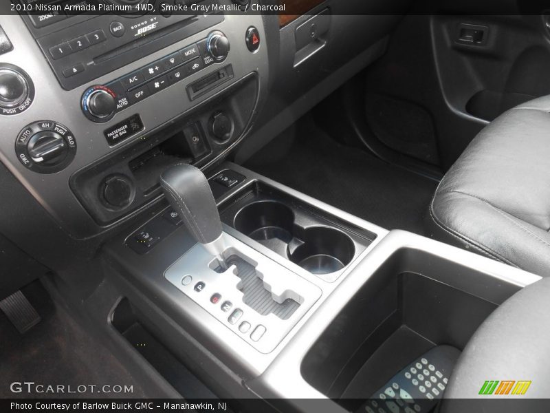 Smoke Gray Metallic / Charcoal 2010 Nissan Armada Platinum 4WD