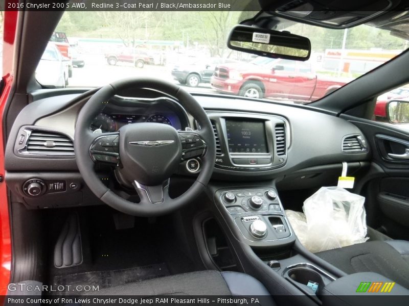 Black/Ambassador Blue Interior - 2016 200 S AWD 