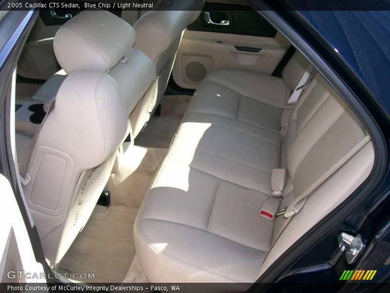 Blue Chip / Light Neutral 2005 Cadillac CTS Sedan
