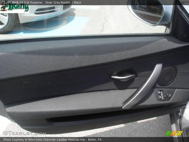 Silver Grey Metallic / Black 2006 BMW Z4 3.0i Roadster