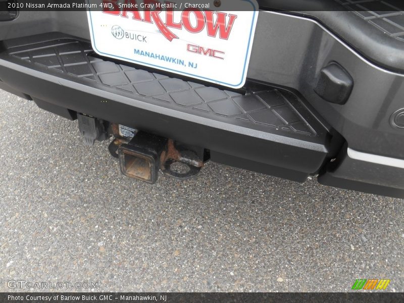 Smoke Gray Metallic / Charcoal 2010 Nissan Armada Platinum 4WD
