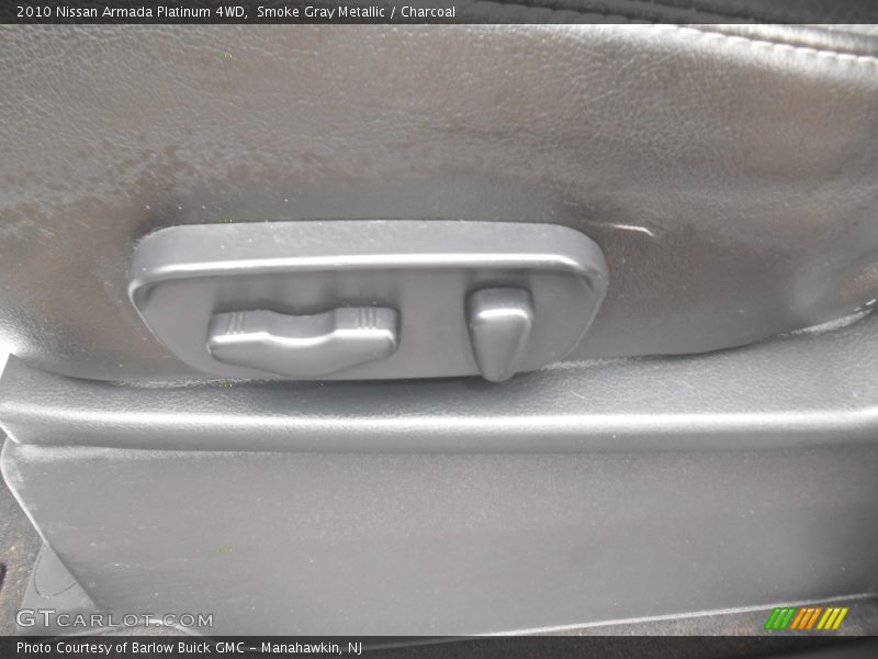 Smoke Gray Metallic / Charcoal 2010 Nissan Armada Platinum 4WD