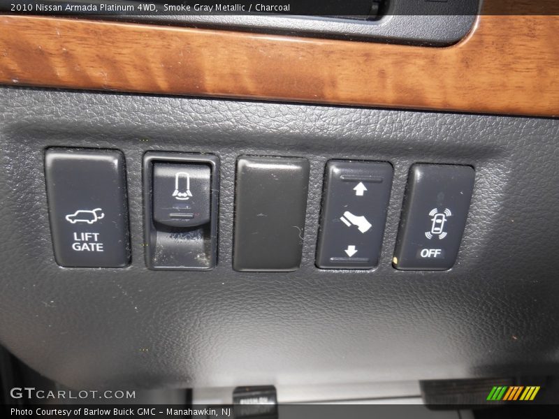 Smoke Gray Metallic / Charcoal 2010 Nissan Armada Platinum 4WD