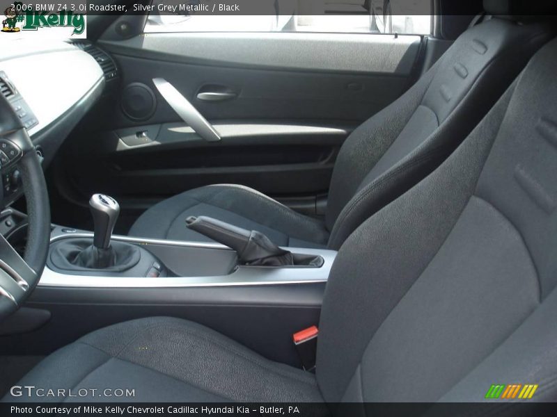 Silver Grey Metallic / Black 2006 BMW Z4 3.0i Roadster