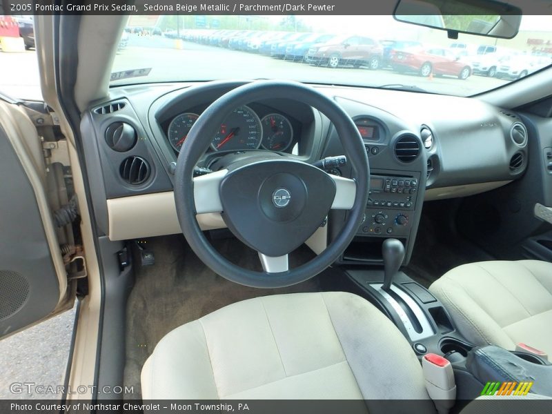 Sedona Beige Metallic / Parchment/Dark Pewter 2005 Pontiac Grand Prix Sedan
