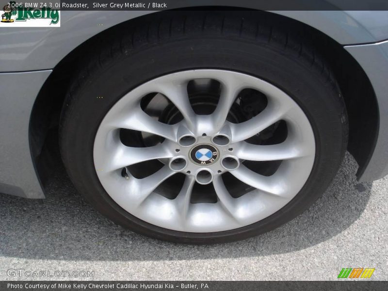 Silver Grey Metallic / Black 2006 BMW Z4 3.0i Roadster